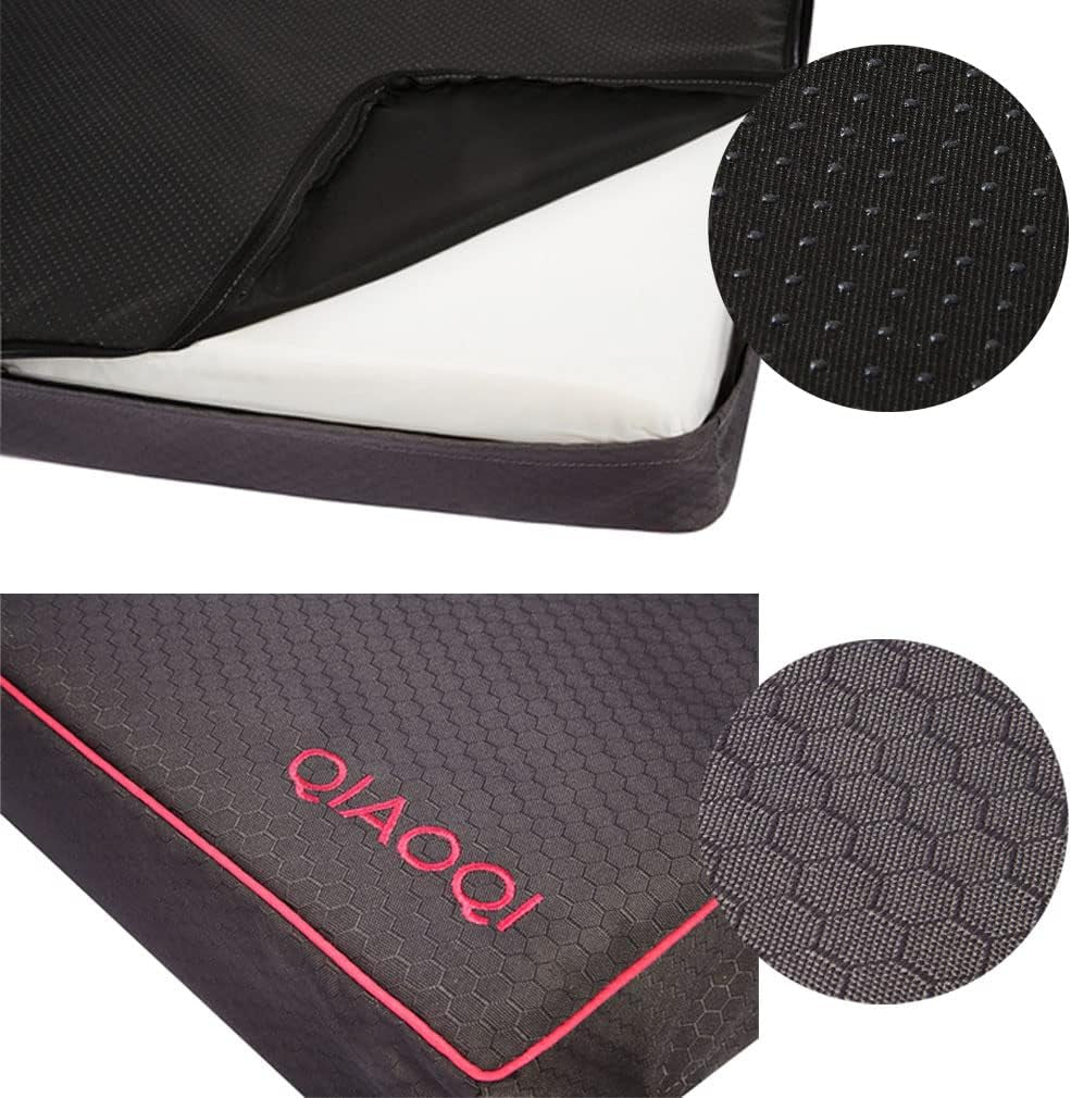 Dog Beds for Medium Dogs, Orthopedic Dog Bed for Memory Foam with Removable Washable Cover Waterproof Pet Bed